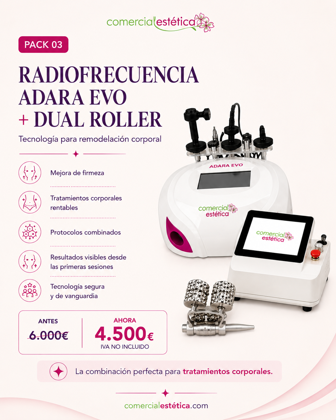 pack 3 comercial